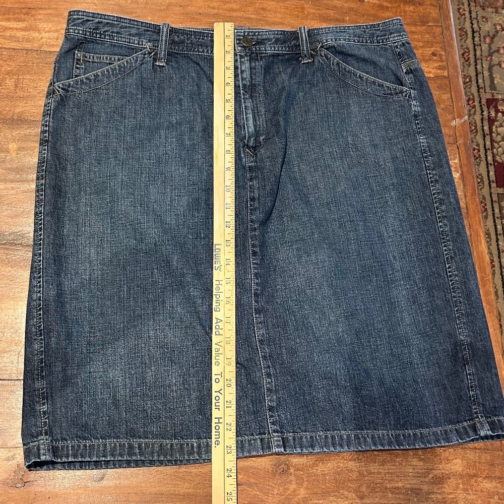* Women's Ralph Lauren LRL Jeans Denim Skirt sz 16 * Excellent *